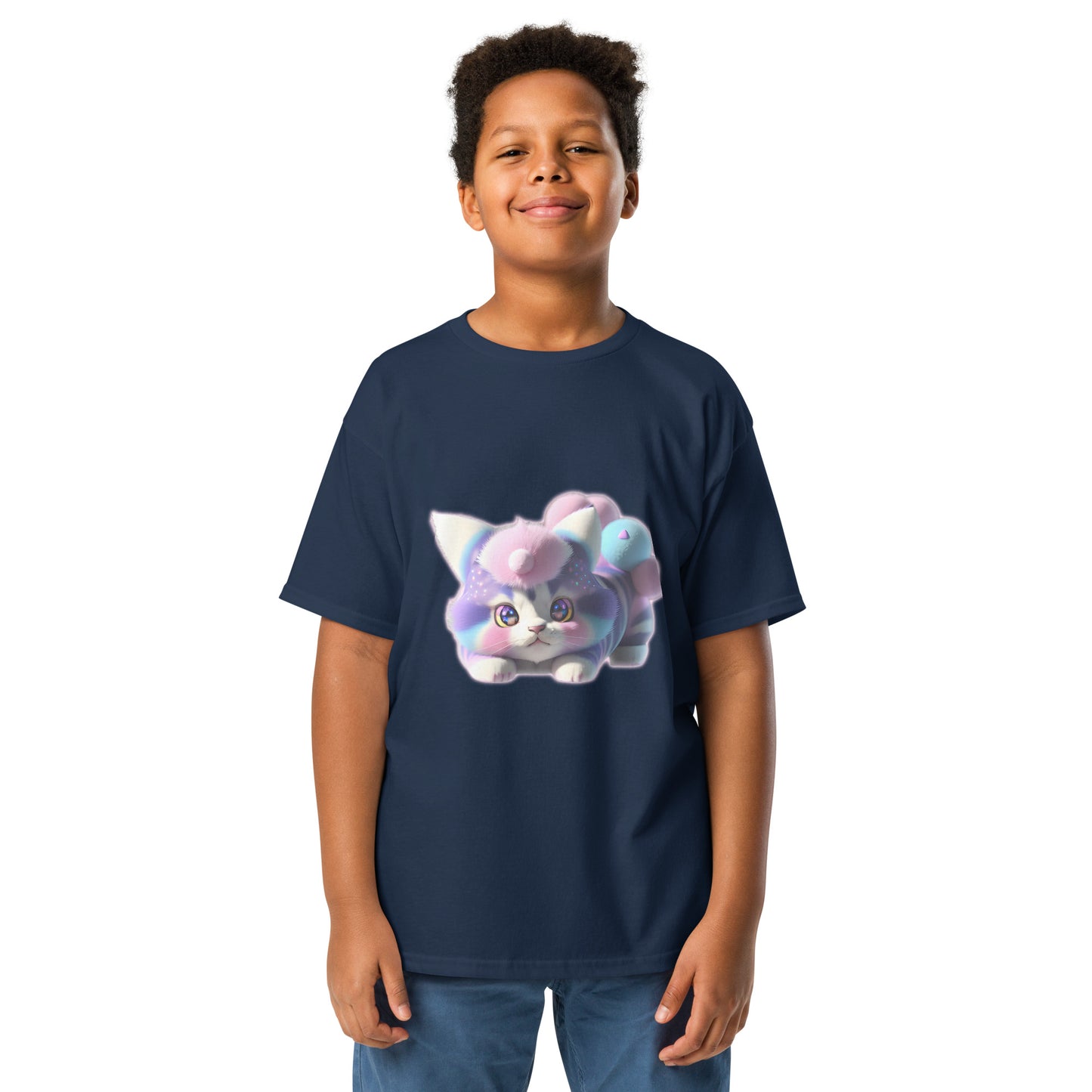 Galaxy Kitty Kids T-Shirt